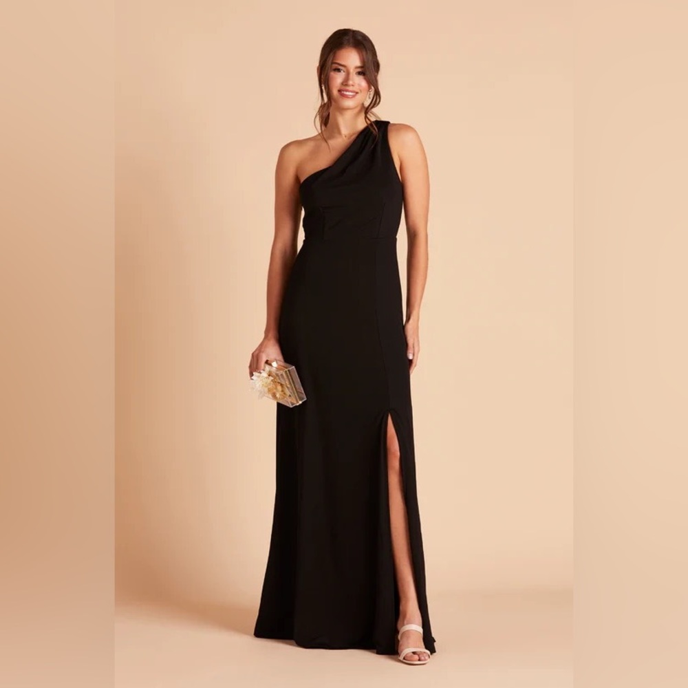BIRDY GREY - KIRA DRESS IN CREPE BLACK